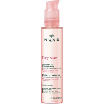 Nuxe Very Rose jemný čisticí olej na obličej a oči 150 ml – Hledejceny.cz