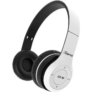iDance Детски Bluetooth слушалки, бели