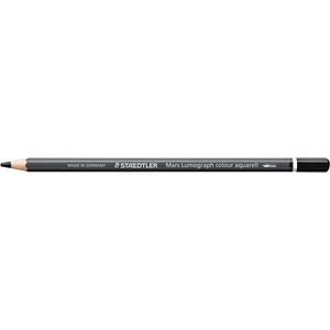 STAEDTLER Акварелен цветен молив, шестоъгълен, STAEDTLER "Mars Lumograph 104", черен 104-9 (104-9)