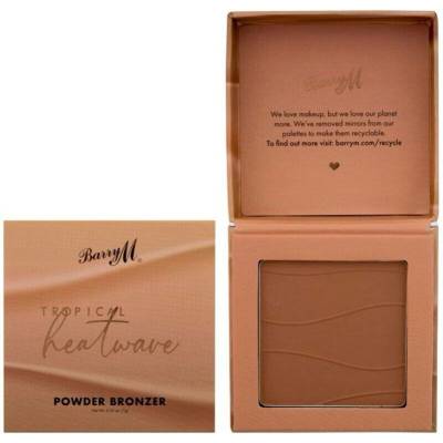 Barry M Heatwave Powder Bronzer pudrový bronzer Island Medium 7 g