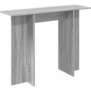 vidaXL Конзолна маса Сива сонома 100 x 30 x 75 см Инженерна дървесина (8001172)