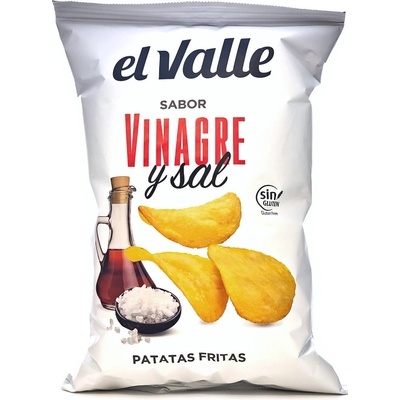 El Valle Chipsy s příchutí Ocet a sůl 130 g