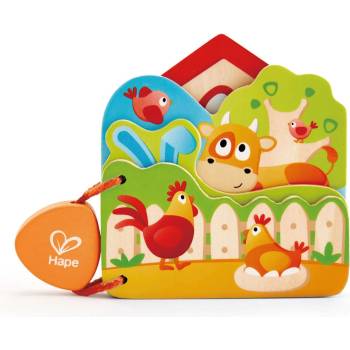 HaPe International Дървена играчка Hape - Книжка (H0046)