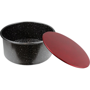 Elekom Форма за печене ЕК-e28r, Свалящо се дъно, Незалепващо мраморно покритие, 21, 5 см (ek-e28g)