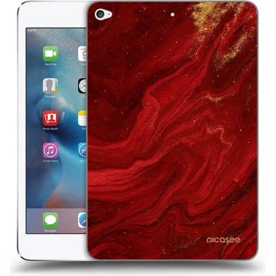 Picasee silikónový prehľadný obal pre Apple iPad mini 4 Red