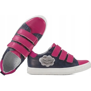 Kornecki 6806 dívčí polobotky kotníkové tmavě modré