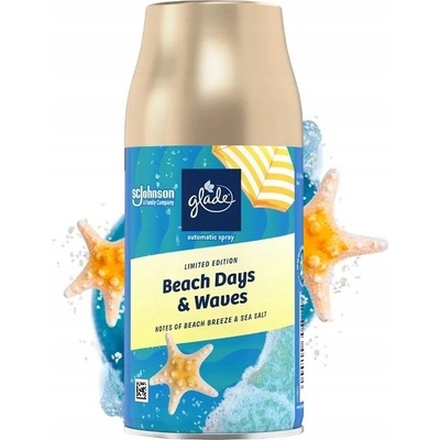 Glade Osviežovač vzduchu Plážové dni & Vlny Náhradná náplň 269 ml