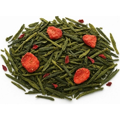 QuickTea Vanilkovo jahodové pohlazení zelený čaj 250 g