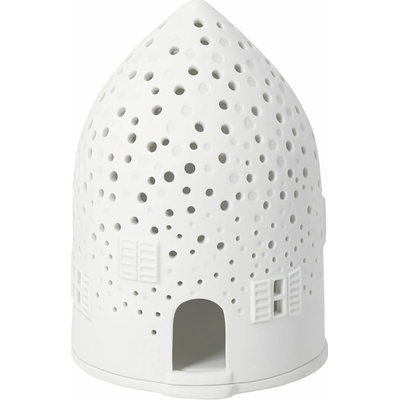 räder Porcelánový svícen Points, bílá barva, porcelán