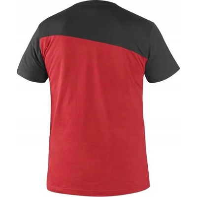 Cxs Olsen tričko s krátkym rukávom červená čierna