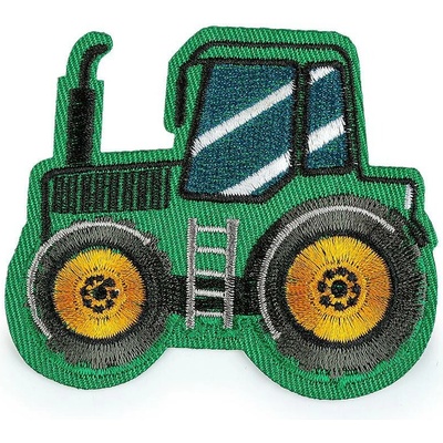 Nažehlovačka traktor Varianta: 2 zelená, Balení: 10 ks