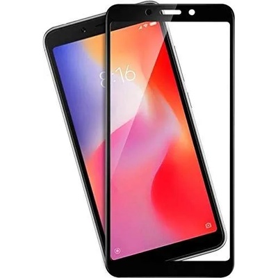 Huawei 9D Стъклен протектор Full Glue Cover Xiaomi Redmi 6A, Черен (2191)