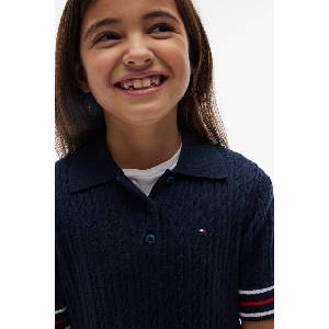Tommy Hilfiger лятна рокля от памук (KG0KG09505.9BY2)