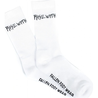 FALLEN Rise With Ii Sock White Black