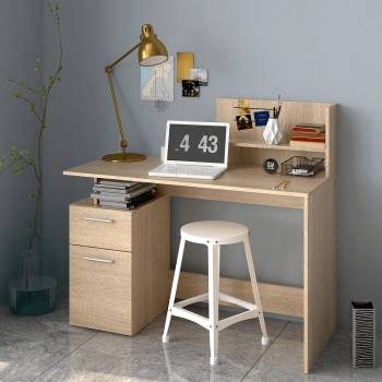 Компютърна маса дъб сонома platon new