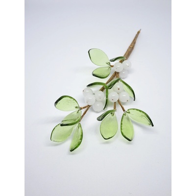 Skleněná květina Markéta Hujerová Jmelí – Zboží Mobilmania