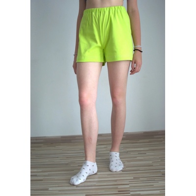 Pyžamové kraťasy zelený signál