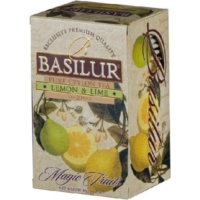 Basilur Magic Lemon Lime čierny 20 x 2 g
