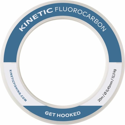 Kinetic fluorocarbónový transparentný 20 m 0,22 mm 3,9 kg