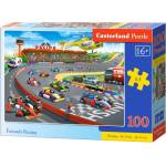 Castorland Пъзел Castorland от 100 части - Състезание от Формула 1 (B-111046) - ozone