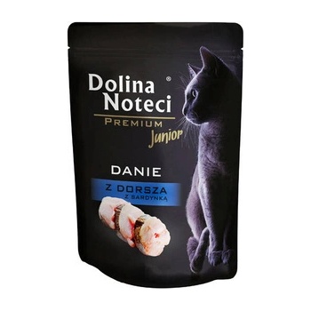 Dolina Noteci Noteć Valley Премиум ястие от треска със сардини - за деца 85 г