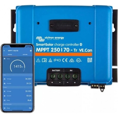 Victron MPPT SmartSolar 250 / 70 - Tr VE.Can Bluetooth SCC125070421