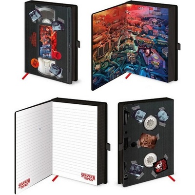 Pyramid International Zápisník Stranger Things S3 VHS A5 – Zboží Živě