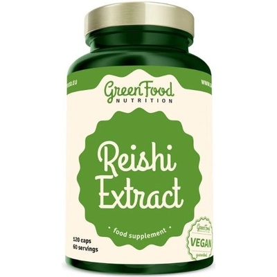 GreenFood Nutrition Reishi 120 vegan kapslí