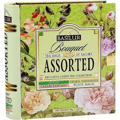 Basilur Kniha Bouquet 4 x 8 x 1,5 g