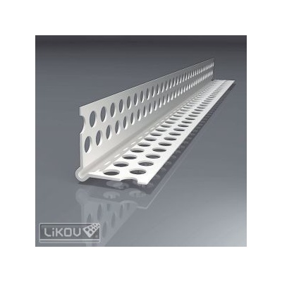 LIKOV Lišta plastová s prelisom G-LP PVC 23,5x23,5mm