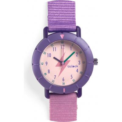 Djeco Ticlock Purple flash