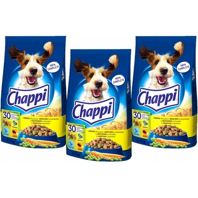 Chappi hovädzina & hydina & zelenina 2,7 kg