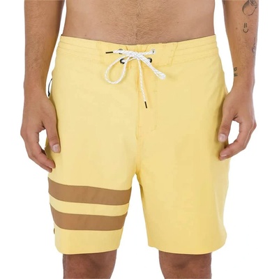 Hurley Бански гащета Hurley Phantom+ Block Party Renegade 18´ swimming shorts - Yellow (Buttersauce)