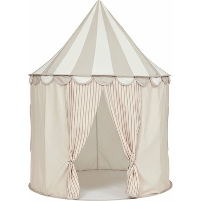 OYOY Mini Circus dětský stan béžová/bílá