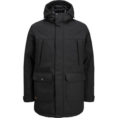 Jack & jones Анорак Jack & jones Finn Softshell parka - Black (Black)