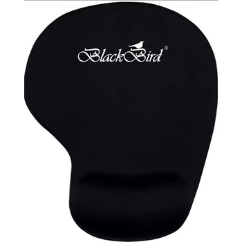 BlackBird Мишка Office FocusPad, ергономична, с гел, черна (BH1767)