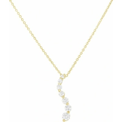 Eppi Elegantný prívesok so žiarivými diamanty Irving P41930