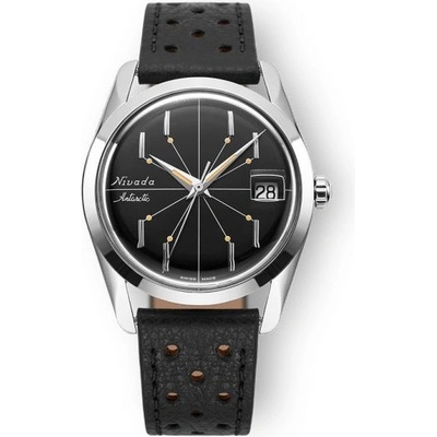 Nivada Grenchen Antarctic Spider Black Black Racing Strap