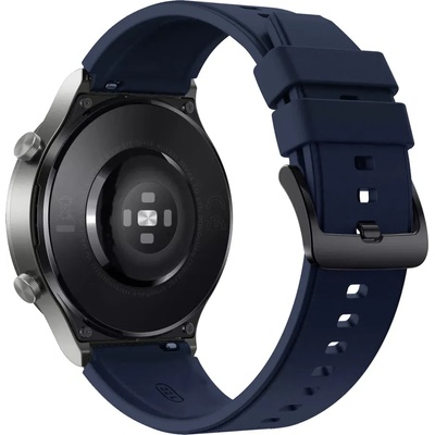 Huawei Силиконова каишка за Huawei Watch GT/ GT2/ GT2 Pro/ GT3, 22мм, Черен