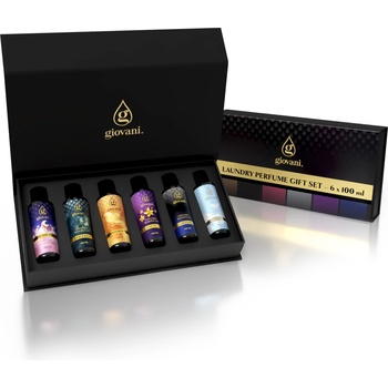 Giovani Подаръчен комплект от 6 парфюма за пране Giovani