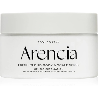 Arencia Fresh Cloud White Tea & Neroli фин пилинг за тяло и коса 260 гр