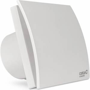CATA CATA Вентилатор UC-10 SILENTIS ф100мм, цвят Бял, 105м3/ч, 8W, 26dB комплект с клапа - C01220000 (C01220000)