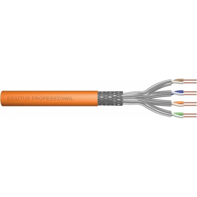 Digitus DK-1743-VH-10 Cat7 S/FTP (S-STP), 1000m, oranžový
