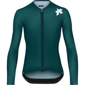 ASSOS Мъжка фланелка с дълъг ръкав за колоездене ASSOS Equipe RS L/S Jersey S11 Cycling jersey - Deep Petrol (056-3998-0212)