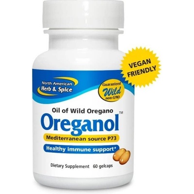 North American Herb and Spice NAHS Oreganové kapsule P73 Super Strength 60 kapsúl
