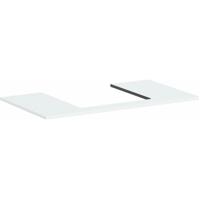 Hansgrohe Xilesa E doska 98 x 1,6 x 55 cm biela matná 54270700
