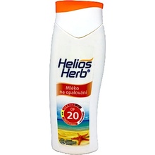 Helios Herb mléko na opalování SPF20 200 ml