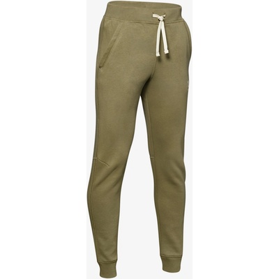 Under Armour Chlapčenské teplaky Cotton Fleece Joggers Zelená