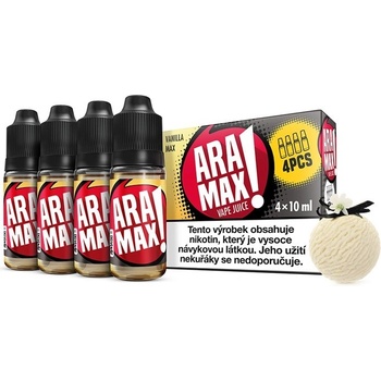 Aramax 4Pack Vanilla Max 10 ml 6 mg