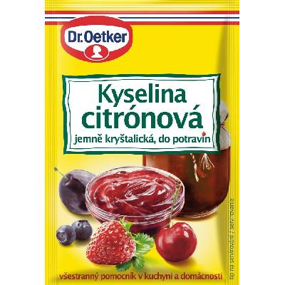 Dr. Oetker Kyselina citrónová 25 x 20 g